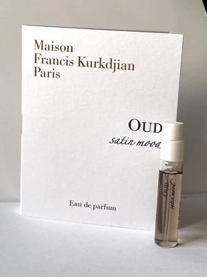 Maison Francis Kurkdjian Oud Satin mood - Eau de Parfum - 2ml vial NEW with card