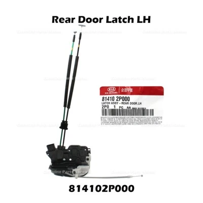 ⭐Genuine⭐ Rear Door Latch LH 814102P000 for Kia Sorento - Изображение 1 из 4