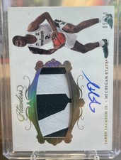 2018-19 Flawless Collegiate Jaren Jackson Jr. Gold RC Rookie Patch Auto #5/10