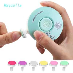 Electric Baby Nail Trimmer Kids Nail Polishing Tool Newborn Baby Nail Clippers - Picture 1 of 26