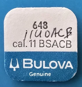 Bulova Cal. 11 BSACB Key Bolt 648 Watch Part NOS - Imagen 1 de 2