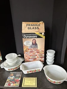 OVP 16 Teile DYNAWARE Ofengeschirr Erdbeere Erdbeeren Glasbacken Kochgeschirr - Bild 1 von 14