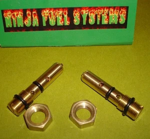 110 v iton NEEDLE AND SEAT FITS HOLLEY 2300/4150 CARBURETOR OLD STYLE W/NUT - Picture 1 of 2