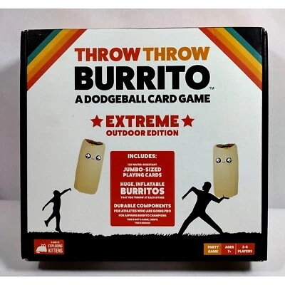 Throw Throw Burrito Extreme Outdoor Dodgeball Edition Card Lawn Game - Image 1 of 4