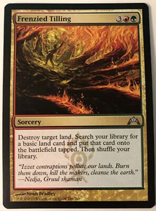 Magic The Gathering Frenzied Tilling Gatecrash 166 regular poco común - Imagen 1 de 1