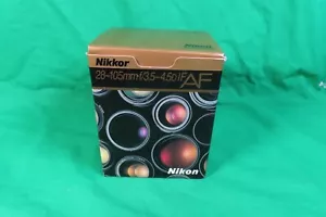 Nikon F Mount AF Nikkor 28-105mm f/3.5-4.5 D Full Frame Lens - Picture 1 of 5