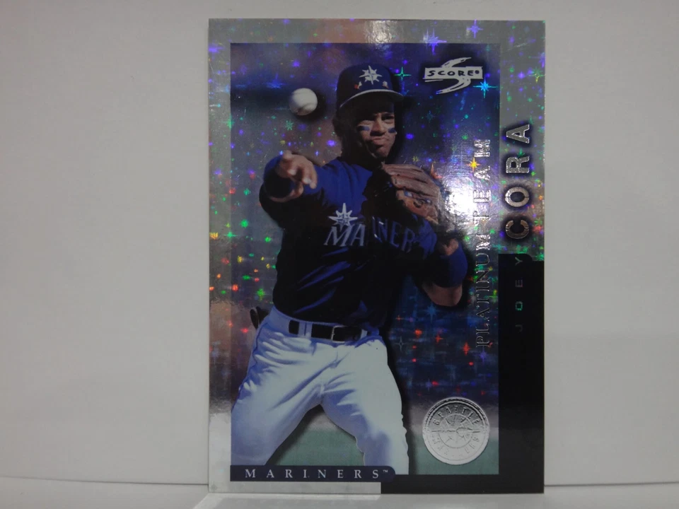1998 Score Team Collection Seattle Mariners Platinum Team Joey Cora #10 - Image 1 of 2