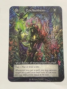 ENCHANTRESS Avatar Beta - SORCERY TCG - Picture 1 of 2