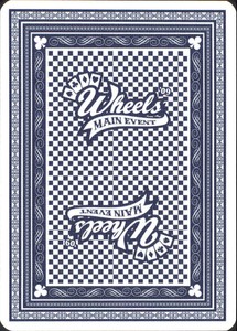 2009 Wheels Main Event Playing Cards Blue #6D Sam Hornish Jr.