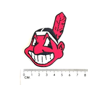 Patch toppa Cleveland Indians MLB squadra di baseball logo da stirare USA - Foto 1 di 2