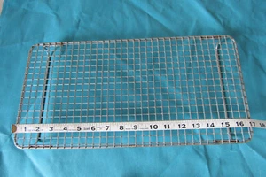 Bandeja de piso de acero inoxidable elevada 17"" x 9,5"" para rata para Ancare Allentown - Imagen 1 de 11