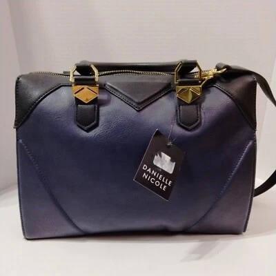 Cartera Danielle Nicole azul marino/negro Foto 1 de 4