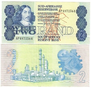 South Africa 2 Rand 1981 (1983) EF/aUNC "de Kock" - Picture 1 of 1