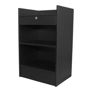 Cash Counter with Drawer- Black - Picture 1 of 3
