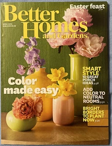 Better Homes & Gardens Magazine -- April 2014 - Color Made Easy - Picture 1 of 2