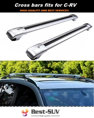 Aluminum Roof Rail Racks Cross Bars Crossbar Fit for Honda CRV CR-V 2009-2011 - Image 1 of 4