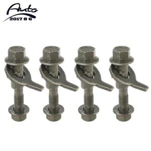 12mm Adjustable Camber Correction Alignment Kit for Front Wheels Cam Bolts 4Kits - Foto 1 di 7