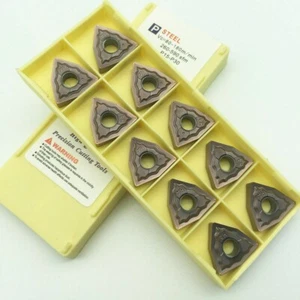 10 piezas insertos de carburo de torno insertos de giro WNMG080408-HA WNMG432HA WNMG080408 - Imagen 1 de 7
