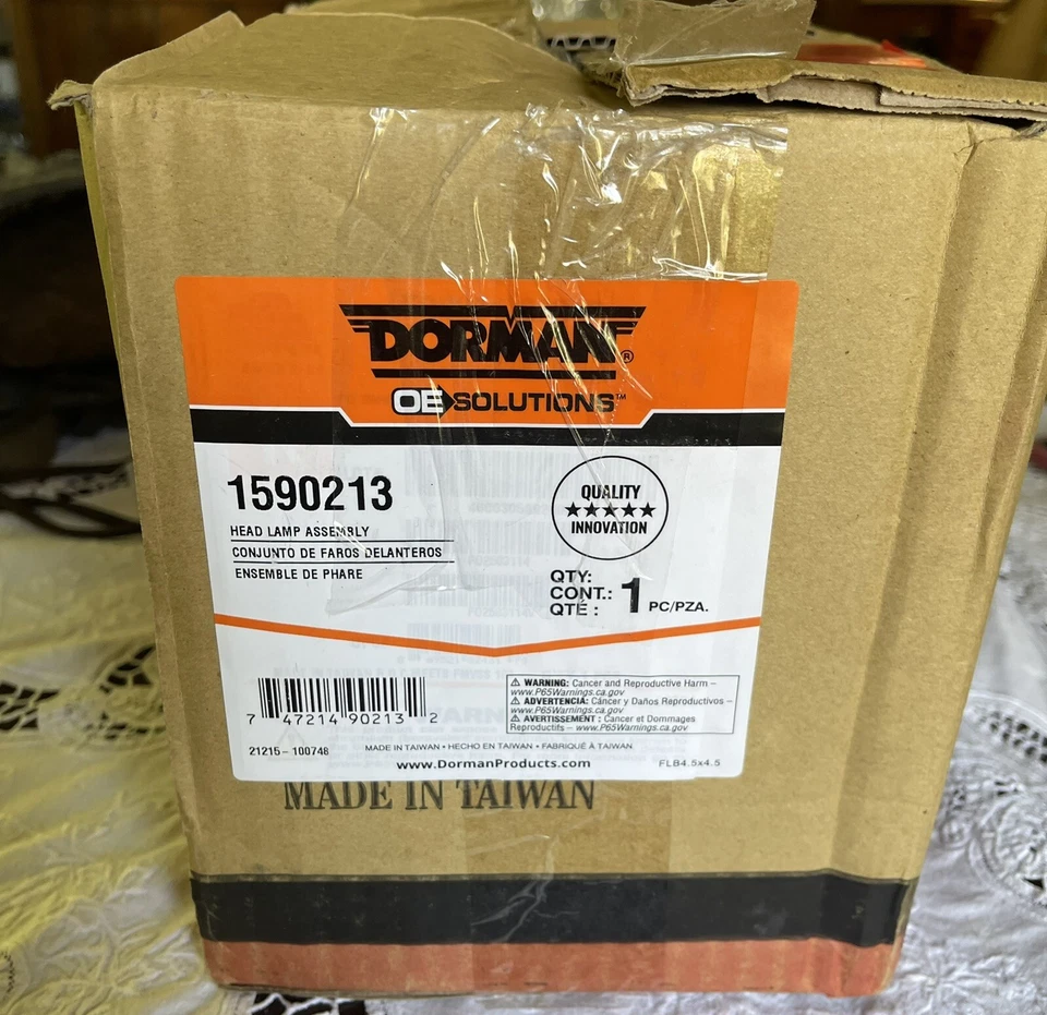 Headlight Assembly Left Dorman 1590213 Foto 1 de 4
