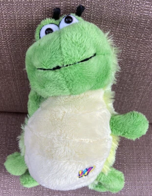 9" Ganz Webkinz CATERPILLAR Plush Green Worm Stuffed Animal Toy #HM434 NO CODE - Image 1 of 4