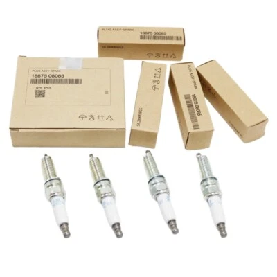 4Pcs Spark Plugs 18875-08085 For Elantra Kona Santa Fe Kia Sorento K5 1.6L  - Image 1 of 4