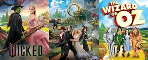 Wicked / Oz the Great and Powerful / The Wizard of Oz (new) - includes Lunch Bag - Picture 1 of 5