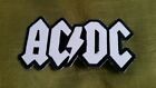 "AC/DC" PATCH EMBROIDERED HEAVY METAL ROCK & ROLL PUNK AC DC NEW