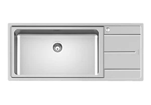 FOSTER 3216052 Lavello Evo INOX Base 90 cm, vasca a Sinistra 116 X 50 CM - Foto 1 di 1