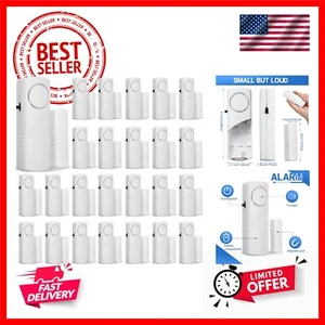 24 Pcs Door Window Alarm for Home Security Bulk Wireless Door Sensors Securit... - Picture 1 of 8
