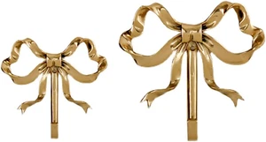Home Deko Haken Schleife-Knoten Messing Haken Wandhaken zum Aufhängen Haken für Garderobe Ha - Bild 1 von 12