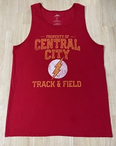 "GRAN Propiedad de CENTRAL CITY Seis Banderas de Pista y Campo "EL FLASH"" Tanque RARO - Imagen 1 de 7