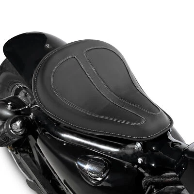 Asiento individual para conductor individual apto para Harley Sportster XL 2010-2022 Foto 1 de 4