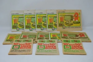 Lot of 13 Vintage S & H Live A Little For Life's Extra Pleasure Stamp Saver Book - Picture 1 of 1