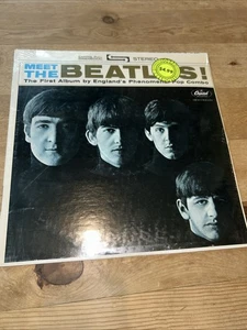 SEALED MEET THE BEATLES Early Pressing No Gold Award Logo Very Rare ST 2047 - Picture 1 of 13
