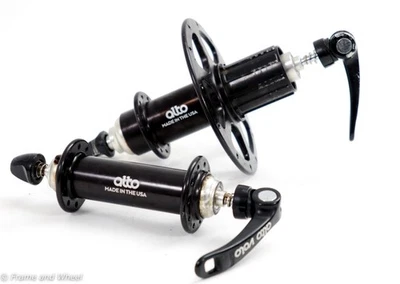 Alto Cycling R-Symmetric buje delantero trasero Shimano 11 velocidades 24/20 orificios llanta QR Foto 1 de 4