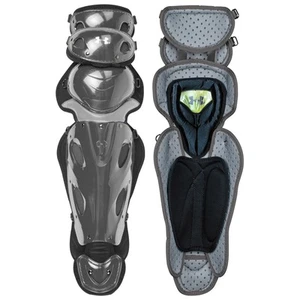Protectores de piernas de receptor de béisbol Under Armour UA Pro 4 adultos de 16,5 pulgadas - grafito - Imagen 1 de 1