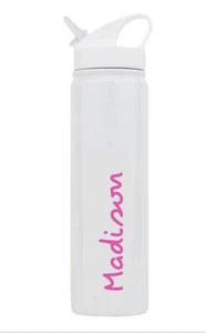 Individuelle Love Island Wasserflasche Vinyl Schrift Aufkleber - Anpassen und Wählen Sie Ihre Farbe - Bild 1 von 7