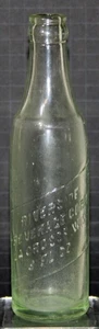 RIVERSIDE BEVERAGE CORP. La Crosse, WI. Geprägte Soda Pop Flasche v. 20er Jahre - Bild 1 von 7