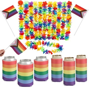 Pride Event Party Rainbow Favor & Handouts Kit 72 Piece - Picture 1 of 2