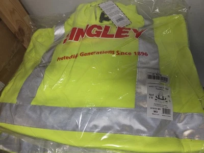 TINGLEY S78322 Vista de Trabajo Estándar Alta Visibilidad Clase 3 Pullover Sudadera con Capucha MEDIANA Foto 1 de 4