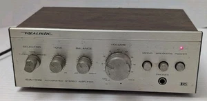 Amplificador estéreo integrado realista de colección SA-102 - Imagen 1 de 5