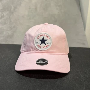 Cappello bambina Converse rosa regolabile strapback berretto logo giovane stile classico - Foto 1 di 5