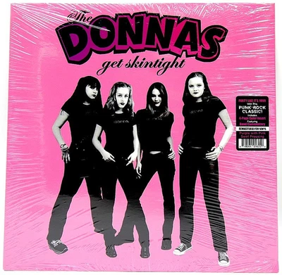 The Donnas — «Get Skintight» 2023 RE — LP — ремастеринг — ФИОЛЕТОВЫЙ РОЗОВЫЙ ЗАВИТОК — НОВЫЙ - Изображение 1 из 4