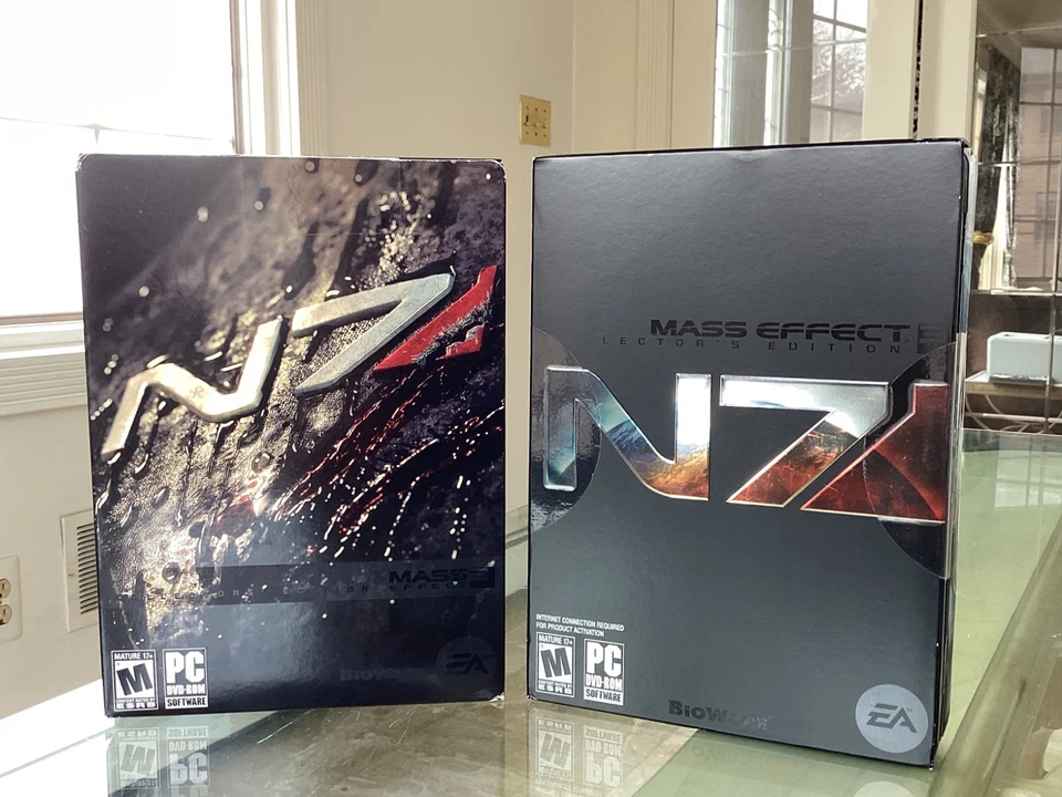 Lot of 2 | Mass Effect 2 & 3 Collectors' Edition PC / DVD-ROM | 3 is sealed - Image 1 of 4
