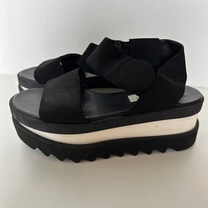 Stella McCartney Plateau Sandalen. Schwarz. UK 3,5 (passt 4). Einmal getragen  - Bild 1 von 9