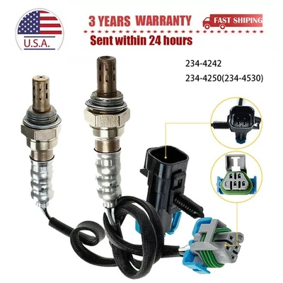 Sensores de oxígeno 2 piezas para Chevrolet Malibu 2,4 L 2008-10 2,4 L eléctrico/gas 2008-10 Foto 1 de 4