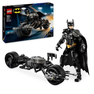 LEGO® DC Comics Super Heroes 76273 Batman™ Baufigur mit dem Batpod - Bild 1 von 5