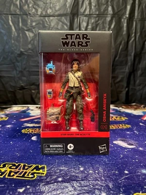 STAR WARS - Figura Black Series Acolyte 01 Osha Aniseya 6" SELLADA ¡¡¡TOTALMENTE NUEVA!!!! Foto 1 de 4