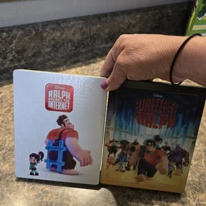 WRECK-IT RALPH 3D Blu-Ray STEELBOOK Lenticular magnet, Breaks The Internet - Picture 1 of 12
