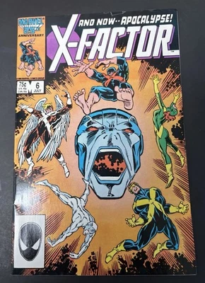 X-Factor #6 (Marvel Comics July 1986). The First Appearance Of Apocalypse! - Image 1 of 4
